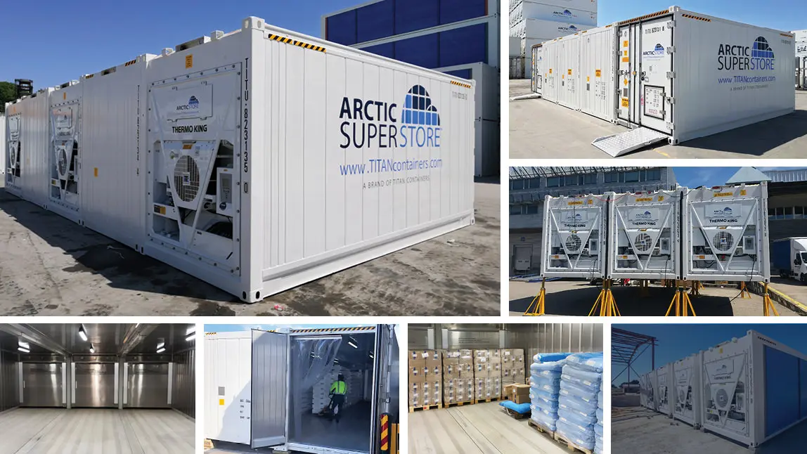 20ft Arctic SuperStore – Modular Cold Rooms for Hire in Australia
