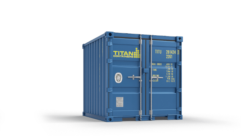 8ft Shipping Containers for Sale & Hire