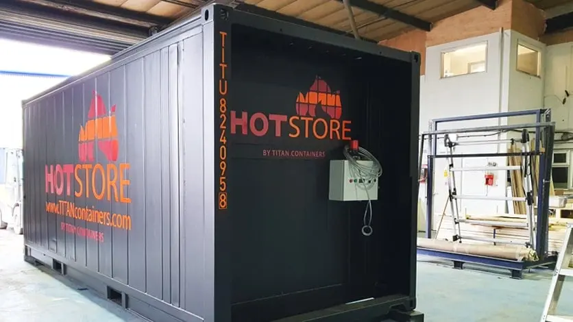 Arctic Hotstore Heated Storage - 20ft Hot Storage Containers for Hire