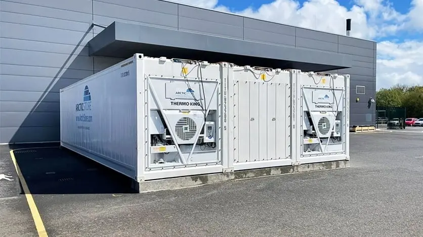 Arctic SuperStore Cold Storage - Modular Refrigerated Containers for Hire