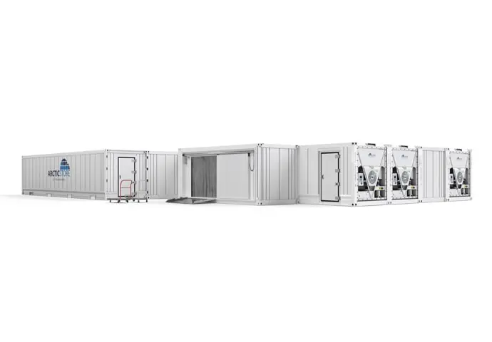 Arctic SuperStore with pallets and connector room