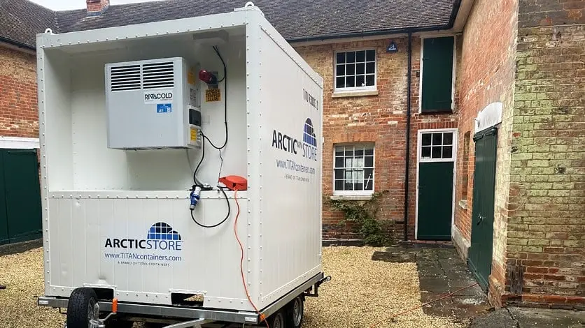 ArcticMini Portable Cold Storage - Mobile Trailer Refrigerated Unit for Hire