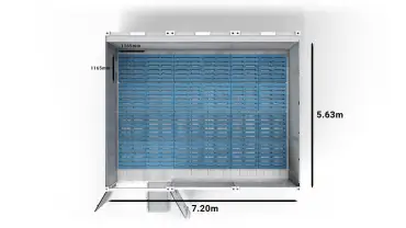 Arctic SuperStore 24 CHEP-pallets