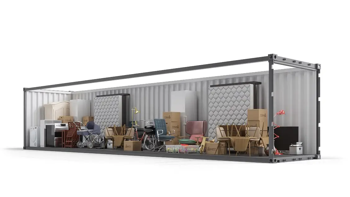 Self Storage in Rutherford 40ft