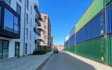 Noise-Dust Wall for Hire
