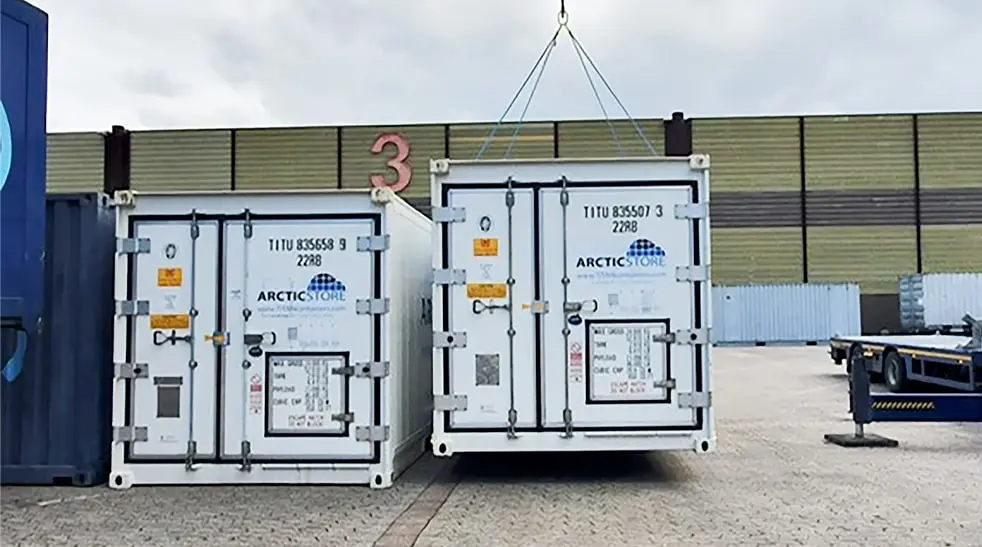 ArcticStore Refrigerated Containers for a German Trade Fair