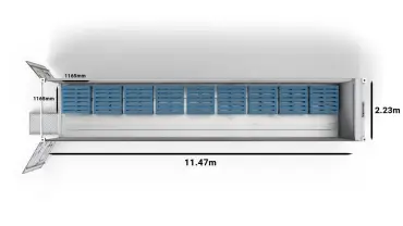 ArcticStore Horizon 40ft CHEP Pallets