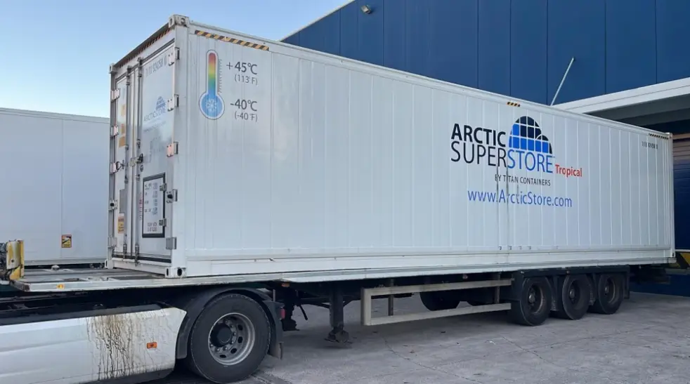 Arctic Superstore cold chain logistics